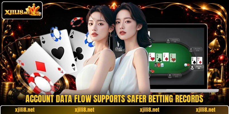 Account data flow supports safer betting records Account data flow supports safer betting records