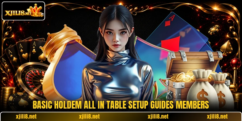Basic holdem all in table setup guides members Basic holdem all in table setup guides members