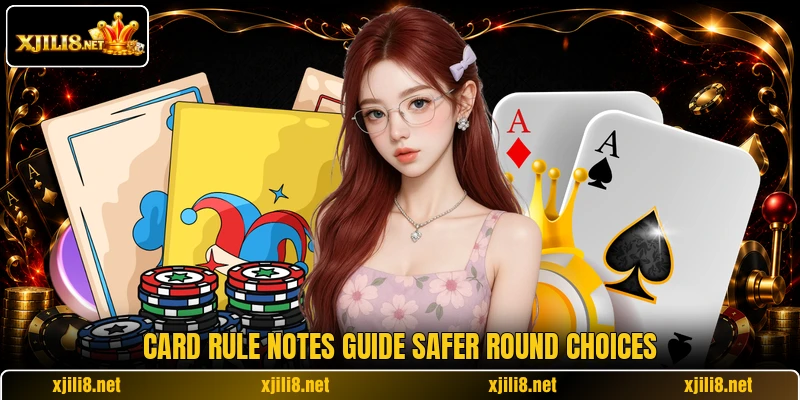 Card rule notes guide safer round choices Card rule notes guide safer round choices