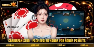 Caribbean Stud - Face Dealer Hands For Bonus Payouts