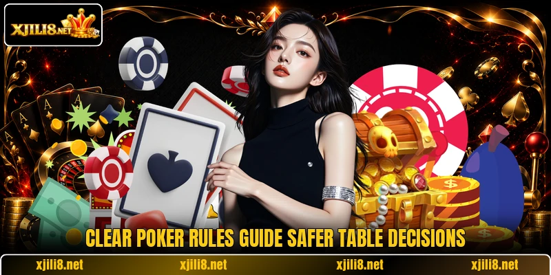 Clear poker rules guide safer table decisions Clear poker rules guide safer table decisions