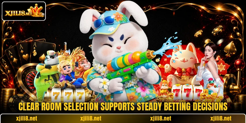 Clear room selection supports steady betting decisions Clear room selection supports steady betting decisions