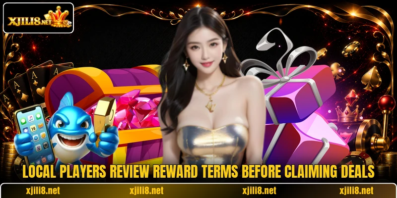 Local players review reward terms before claiming deals Local players review reward terms before claiming deals