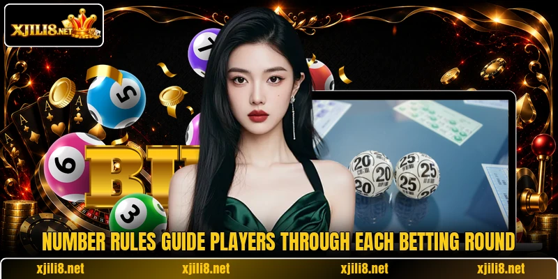 Number rules guide players through each betting round Number rules guide players through each betting round
