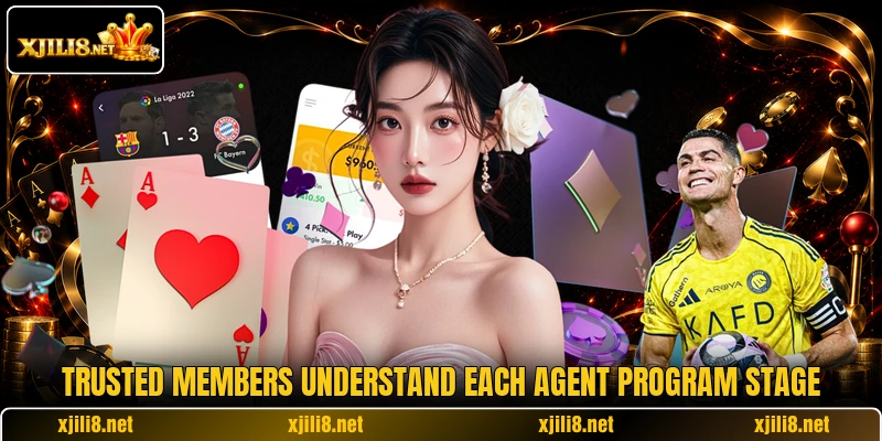 Trusted members understand each agent program stage Trusted members understand each agent program stage